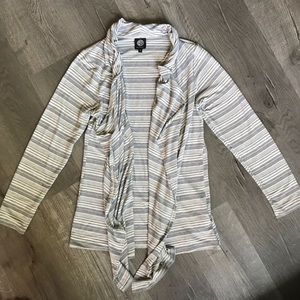 Bobeau One-Button Lightweight Cardigan